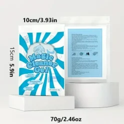 NSF Rengöringsmedel-Återanvändbar Magic Air Outlet Damm Mjuk Mud 2 delar RV Super Clean Slime Dust Cleaner