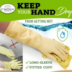 Generic Rengöringsmedel-Återanvändbara och vattentäta gummihandskar för diskning och rengöring av köket