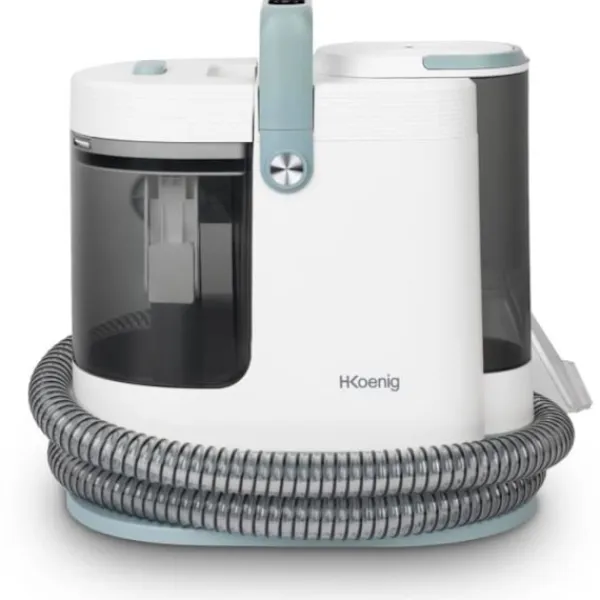 HKOENIG Ångtvättar-Textiltvättare för varmt vatten och ånga - H.KOENIG TWT99 - 1700 W - 2 borstar