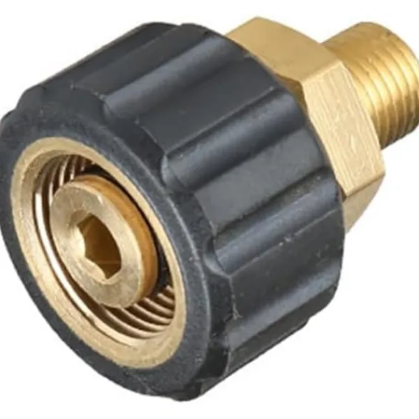 OCEAN Högtryckstvättar-T&F Högtryckstvätt Adapter M22 till M22 / 3/8" / 1/4" Snabbkoppling för Sprutpistol