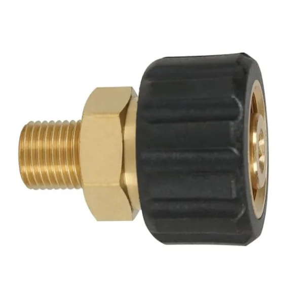 OCEAN Högtryckstvättar-T&F Högtryckstvätt Adapter M22 till M22 / 3/8" / 1/4" Snabbkoppling för Sprutpistol