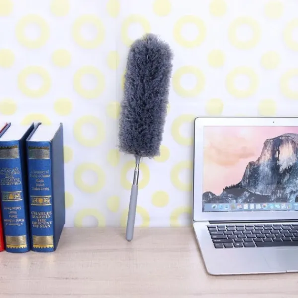 Städmoppar-TG Flexibel Dammvippa i Mikrofiber Grå