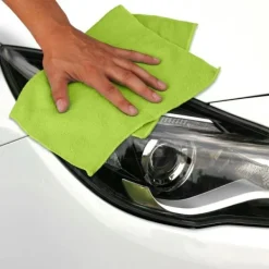 Svampar & Dukar-TG relaxdays 10 st mikrofiberdukar 40x30 gröna