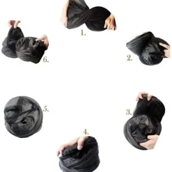 Tvättillbehör-Tier Ört Tork, 60cm Hängande Torknät, 20cm Skiktdistans, Hopfällbart Torknät för Hydroponik, Fisk, Ogräs - 1st