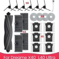 Dammsugare & Tillbehör-Tillbehörssats för Dreame X40 & L40 Ultra dammsugare