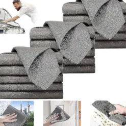 Svampar & Dukar-Tjock Magic Rengöringsduk, Mikrofiber Glasrengöringsduk Trasor, Återanvändbara Rengöringsdukar