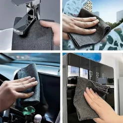 Svampar & Dukar-Tjock Magisk Rengöringsduk Luddfri Återanvändbar Mikrofiber Rengörings Trasa