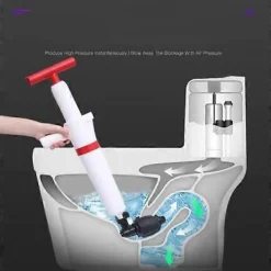 Rengöringsmedel-Toalettpropp, Högtrycks avloppsrengörare, Röd och Vit