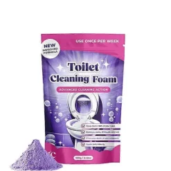 Rengöringsmedel-Toalettrengöring, Insta-Action Fizzclean-skum för skinande ren toalett, Eliminerar fläckar på 20 min, Skrubbfri rengöring, Kraftfull djuprengöring