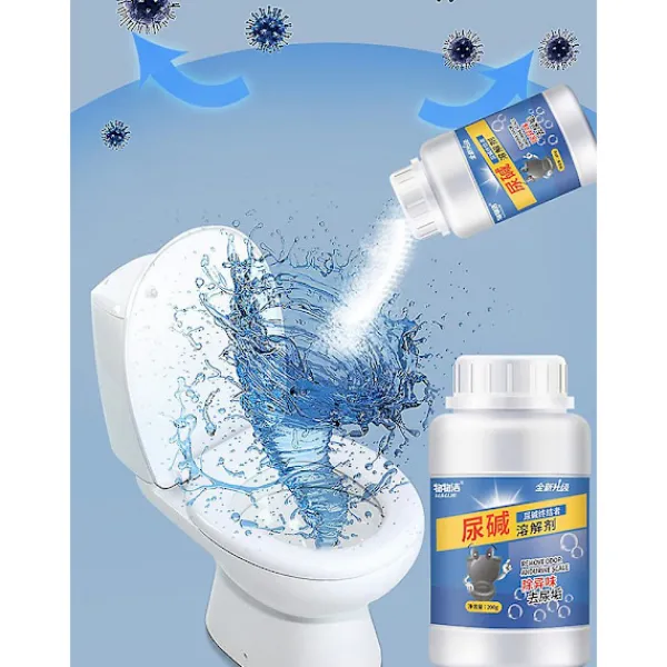 Rengöringsmedel-Toalettrengöring med kraftfullt skum för att ta bort lukt, fläckar och kalkavlagringar