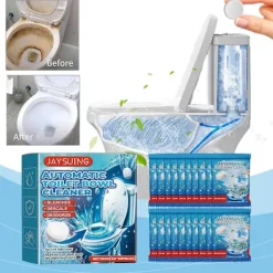 D Rengöringsmedel-Toalettrengöringstabletter FLYE242499 - Kraftfull ekontaminering, Effektiv Avkalkning och eoorering