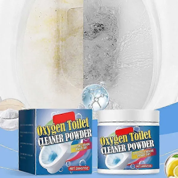 Rengöringsmedel-Toalettskum Rengöringspulver Skummande Lukt Fläck Kalkborttagare