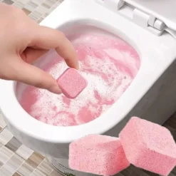 Rengöringsmedel-Toalettstädning BrusTablett ROSA