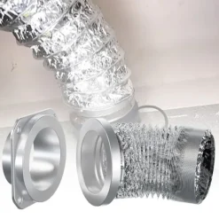 unbranded Torktumlare-Tool Easy Magnetisk Torktumlare Avgasböj 180 Graders Böj Ventilationsanslutning