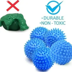 Torktumlare-Torkbollar - Återanvändbara tygmjukgörare för tvättmaskin