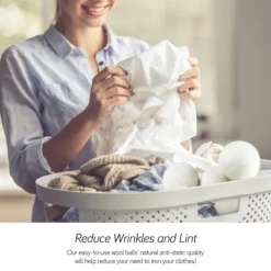 INF Torktumlare-Torkbollar av ull 3 cm 6-pack S