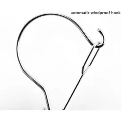 Tvättillbehör-Torkställning, strumphängare med 10 klämmor, 2-pack rostfria hängare för torkning av strumpor, babykläder