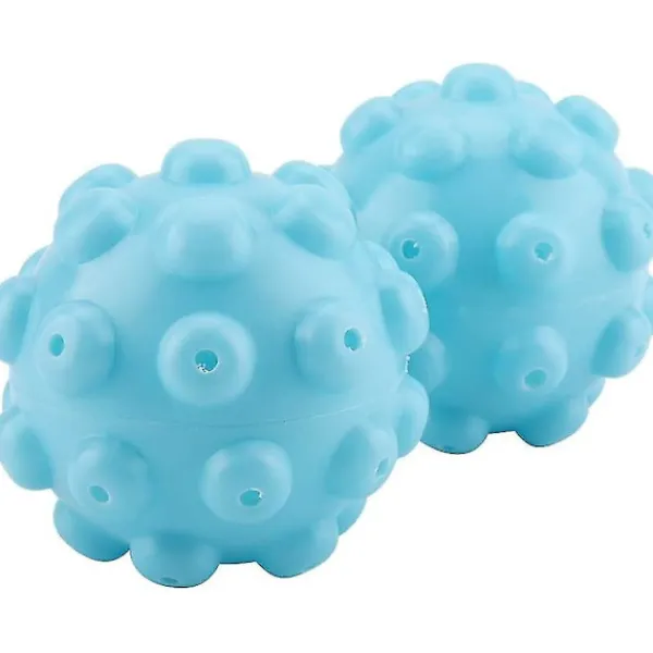 Torktumlare-Torktumlare Bollar - 2st/set Blå Pp Återanvändbara Torktumlare Bollar Tv?tt Washi