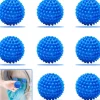 Torktumlare-Torktumlare bollar, 8 tvättbollar, återanvändbar tvättboll Accelererad