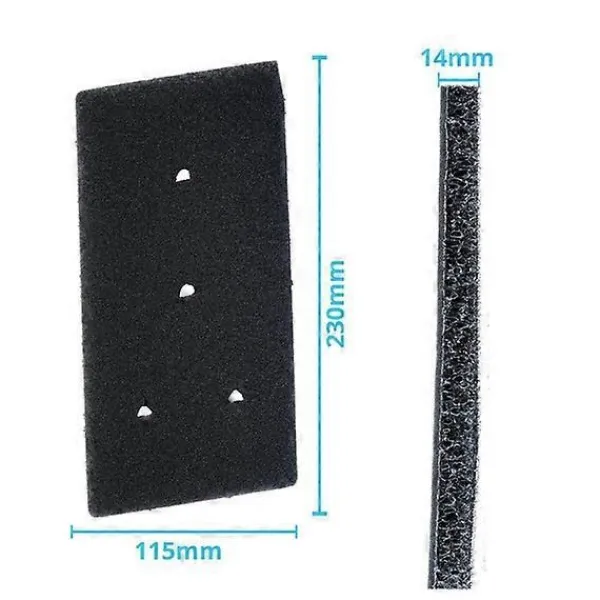 Torktumlare-Torktumlare filter 4-pack - Whirlpool 481010716911 - Svart - Effektiv luddavlägsning, enkel installation