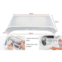 Torktumlare-Torktumlare Ludd- och Fiberfilter M2 Typ för Hotpoint Torktumlare och Centrifugeringstorkar