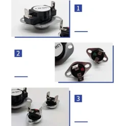 Torktumlare-Torktumlare Termisk Säkring Termostat Kit för LA-1053 för AH2162282 Qp5