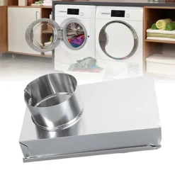 Torktumlare-Torktumlare Ventilationskit Aluminiumlegering Slät Innervägg Universal Torktumlare Ventilationsperiskop Ersättning