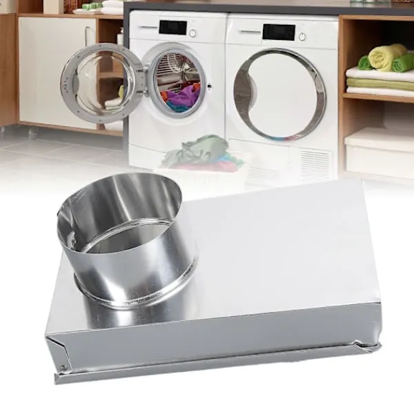 Torktumlare-Torktumlare Ventilationskit Aluminiumlegering Slät Innervägg Universal Torktumlare Ventilationsperiskop Ersättning