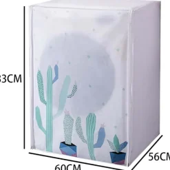 Tvättmaskiner-Torktumlaröverdrag, Vattentätt Tvättmaskinsöverdrag, Dammtätt