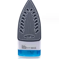 Strykjärn-Torr, spray och vertikal strykning i blått, handhållen ånga