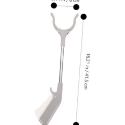 Soptunnor-Trash Picker 2-pack Ergonomisk Lättviktig Avfallssamlare Hopfällbar Gripare för Seniorer och Trånga Utrymmen