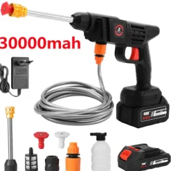 OEM Högtryckstvättar-Trådlös högtryckstvätt, 20000mAh batteri, 3000W motor,30 000 mAh Batteri