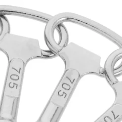 Soptunnor-Triangel Soptunna Nyckel 6st Metallnyckel För Gemensam Avfallsbehållare Och Utomhus Skal Soptunna Tillbehör För Skåp Vattenmätare Låda Verktygslåda El B | Fyndiq