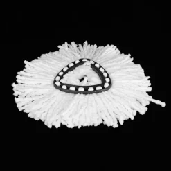 Städmoppar-Triangulär fiber moppduk mopptillbehör, passar O-Cedar (4 st)