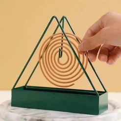 Skadedjur & Insekter-Triangulär Myggspolehållare, Insektsmedel & Brandsäker Green