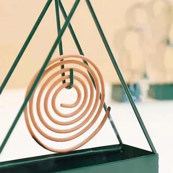 Skadedjur & Insekter-Triangulär Myggspolehållare, Insektsmedel & Brandsäker Green