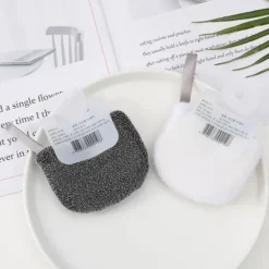 Svampar & Dukar-Trämassa Disksvamp Disktvätt Bomull Block Pot Torka color random