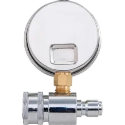 ECORP Högtryckstvättar-Tryckmätare för högtryckstvätt, 6000 PSI, 3/8 tums snabbkoppling, tryck