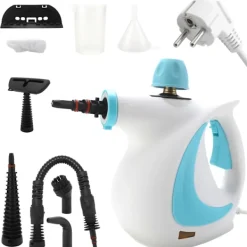 Unbranded Ångtvättar-Trycksatt Handhållen Multi-Yta Naturlig Ångrengörare, Multifunktionell Ångare för Hemmabruk, Ångare för Rengöring av Golv, Bil