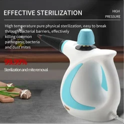 Unbranded Ångtvättar-Trycksatt Handhållen Multi-Yta Naturlig Ångrengörare, Multifunktionell Ångare för Hemmabruk, Ångare för Rengöring av Golv, Bil