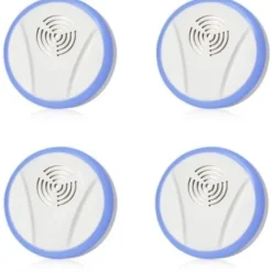 Skadedjur & Insekter-TS-Ultraljud Myggavvisare 4-pack, elektronisk ultraljuds skadedjursbekämpare och anti-gnagare för gnagare möss myggor kackerlackor spindlar flugor N | Fyndiq