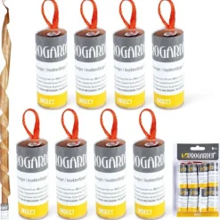 ProGarden Skadedjur & Insekter-Åtta flugfällor med limtejp för effektiv insektbekämpning