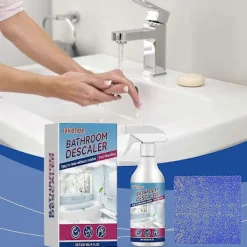 AcserGery Rengöringsmedel-Tuff Fläckborttagare, Avkalkningsspray för Badrum, Duschrengöring mot Kalkavlagringar, Allrengöringsskum Spray för Badrum