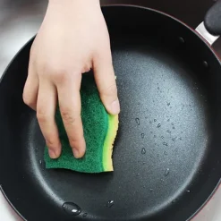 Svampar & Dukar-Tunga Cellulosaskrubbsvampar - 16-pack, Dubbelsidig Skrubb