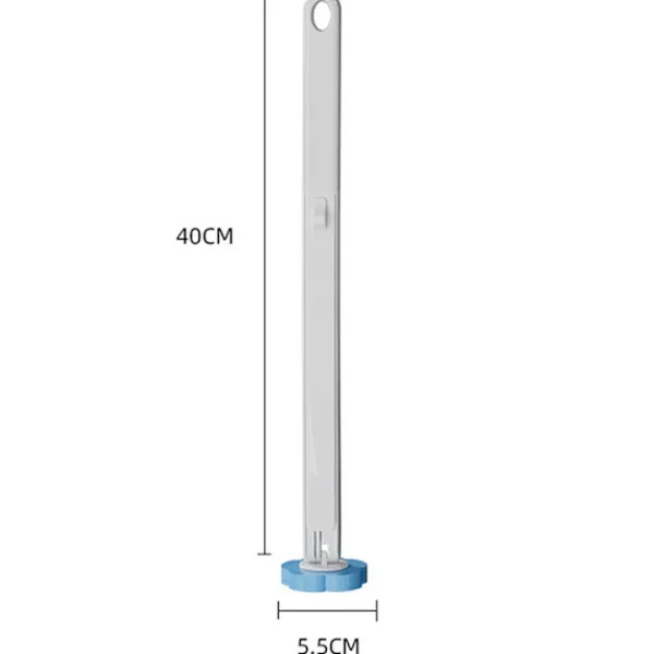 LBSS Svampar & Dukar-Tvätt gratis set Engångsplatsbesparande toalettrengöringsborste Hemstädmaterial