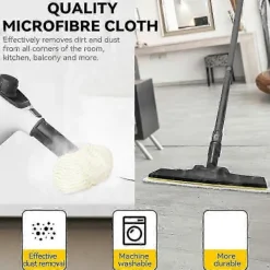 Städmoppar-Tvättbara ångmoppdynor för Kärcher SC2 SC3 SC4 SC5, mikrofiberduk [DB]