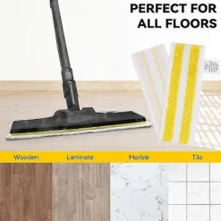 Städmoppar-Tvättbara ångmoppdynor för Kärcher SC2 SC3 SC4 SC5, mikrofiberduk [DB]