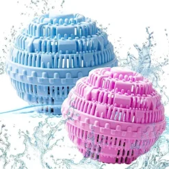 Tvättillbehör-Tvättbollar, återanvändbara miljövänliga tvättbollar, naturliga