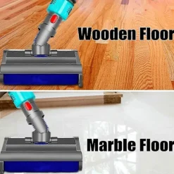 unbranded Dammsugare & Tillbehör-Tvättborste för V7 V8 V10 V11 V15 Elektrisk Mopp Våt och Torr med Grönt Ljus Rengör och Torkar Hårt