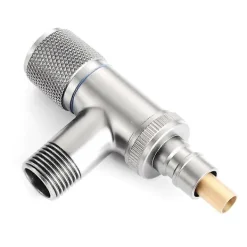 Tvättmaskiner-Tvättmaskin Automatisk Vattenstoppventil Massiv Mässing Enkel Kall Väggmonterad Kallvattenutlopp B